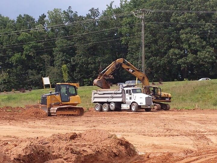 Commercial Site Work at Applebee's in Morganton