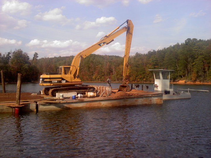 Our Unique Barge Setup