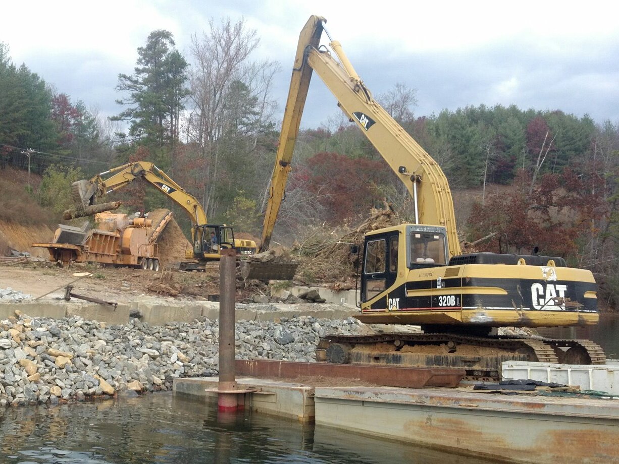 Shoreline Work Without Damaging the Ground