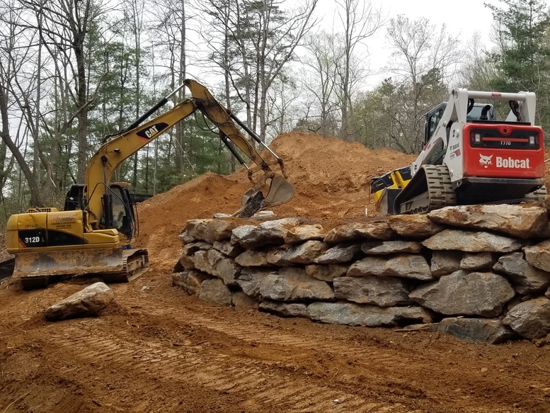 Commercial Site Work at Applebee's in Morganton